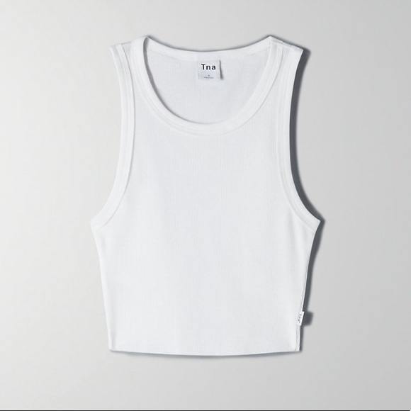 SET OF TNA CROPPED RACER TANKS - Picture 2 of 3